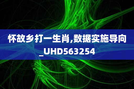 怀故乡打一生肖,数据实施导向_UHD563254