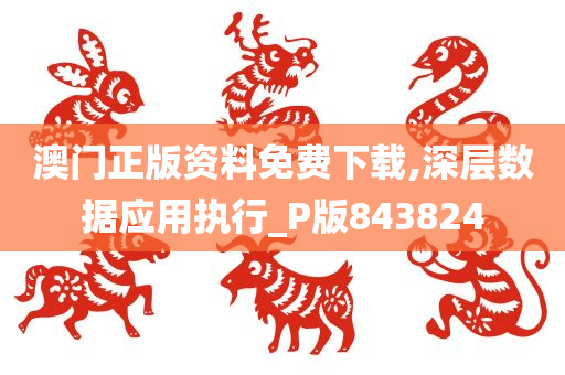 澳门正版资料免费下载,深层数据应用执行_P版843824