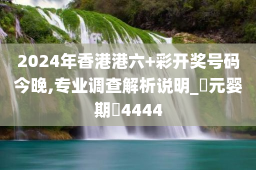 2024年香港港六+彩开奖号码今晚,专业调查解析说明_?元婴期?4444