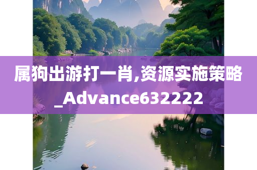 属狗出游打一肖,资源实施策略_Advance632222