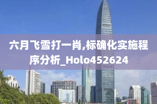 六月飞雪打一肖,标确化实施程序分析_Holo452624