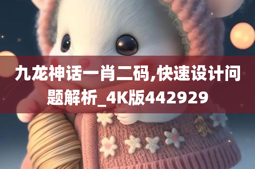 九龙神话一肖二码,快速设计问题解析_4K版442929