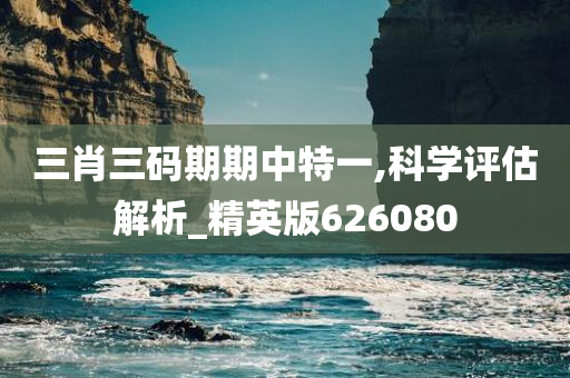 三肖三码期期中特一,科学评估解析_精英版626080