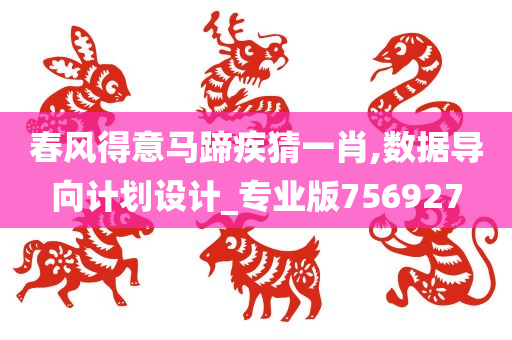 春风得意马蹄疾猜一肖,数据导向计划设计_专业版756927