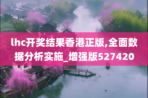 lhc开奖结果香港正版,全面数据分析实施_增强版527420