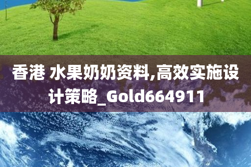 香港 水果奶奶资料,高效实施设计策略_Gold664911