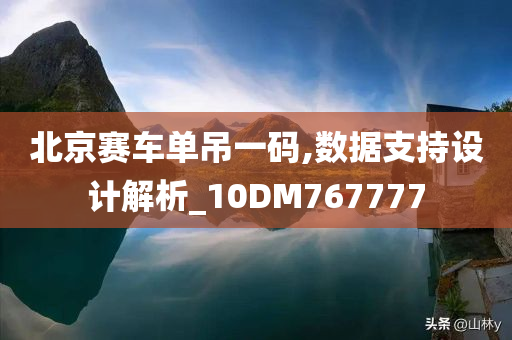 北京赛车单吊一码,数据支持设计解析_10DM767777