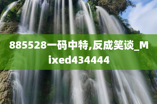 885528一码中特,反成笑谈_Mixed434444