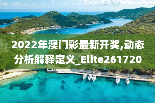 2022年澳门彩最新开奖,动态分析解释定义_Elite261720