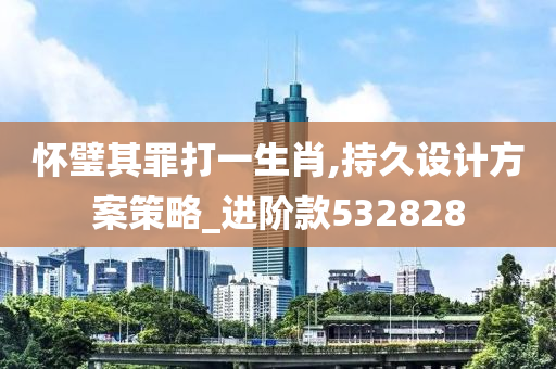 怀璧其罪打一生肖,持久设计方案策略_进阶款532828