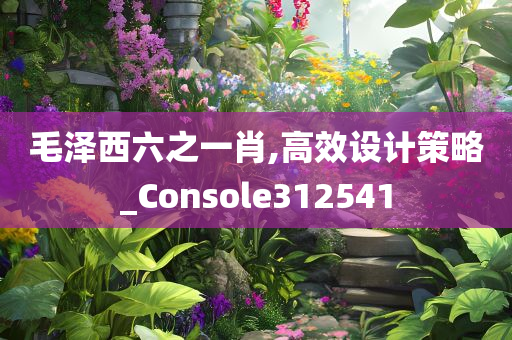 毛泽西六之一肖,高效设计策略_Console312541