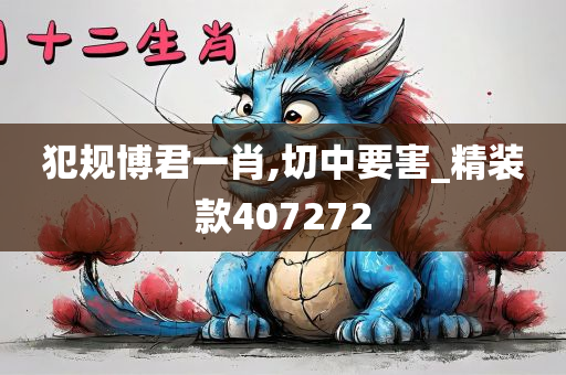 犯规博君一肖,切中要害_精装款407272