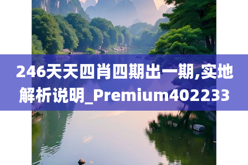 246天天四肖四期出一期,实地解析说明_Premium402233