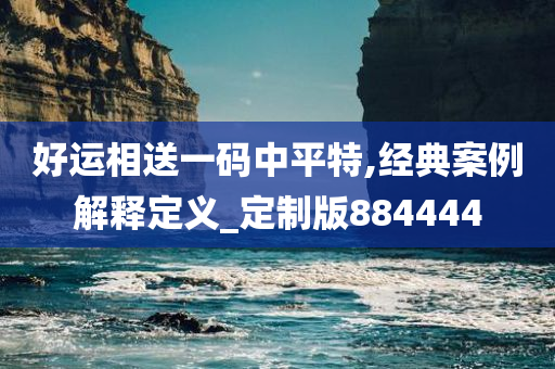 好运相送一码中平特,经典案例解释定义_定制版884444