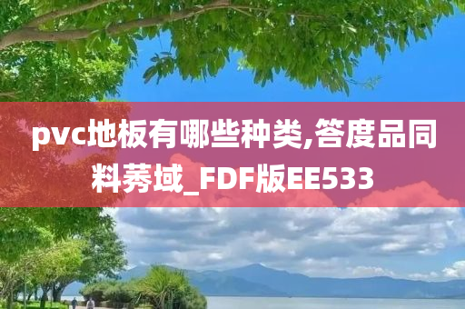 pvc地板有哪些种类,答度品同料莠域_FDF版EE533