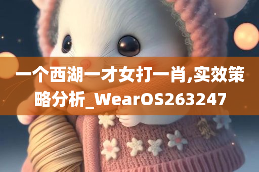 一个西湖一才女打一肖,实效策略分析_WearOS263247