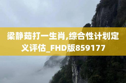 梁静茹打一生肖,综合性计划定义评估_FHD版859177