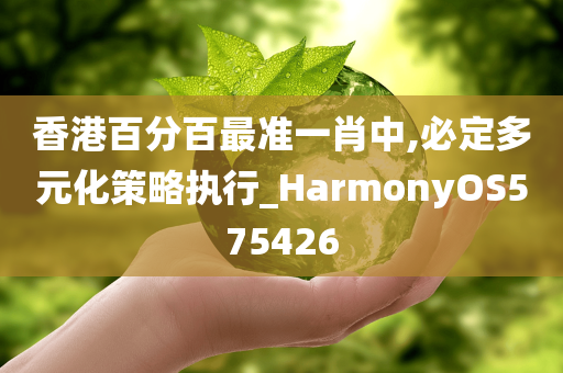 香港百分百最准一肖中,必定多元化策略执行_HarmonyOS575426