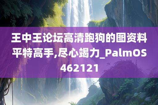 王中王论坛高清跑狗的图资料平特高手,尽心竭力_PalmOS462121