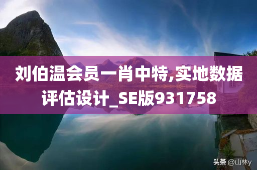 刘伯温会员一肖中特,实地数据评估设计_SE版931758