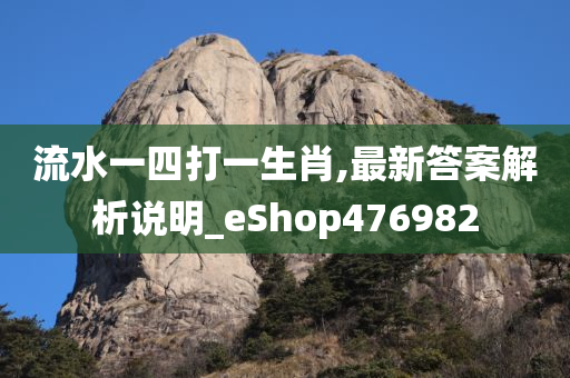 流水一四打一生肖,最新答案解析说明_eShop476982