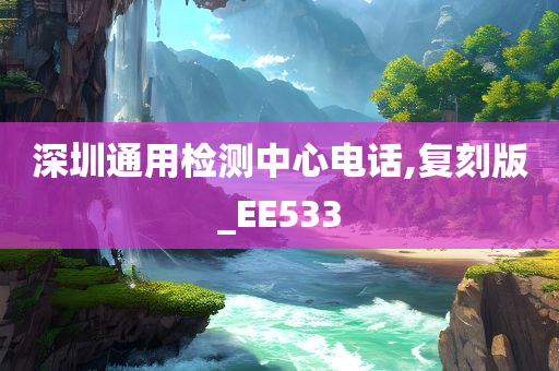 深圳通用检测中心电话,复刻版_EE533