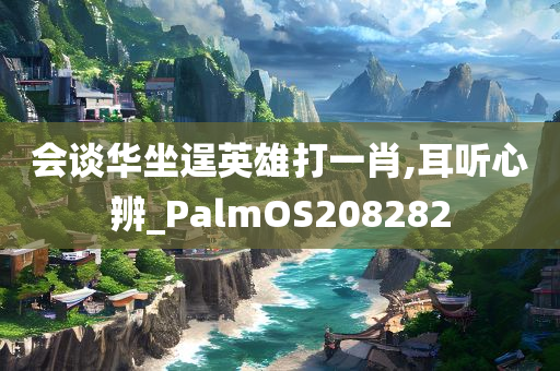 会谈华坐逞英雄打一肖,耳听心辨_PalmOS208282