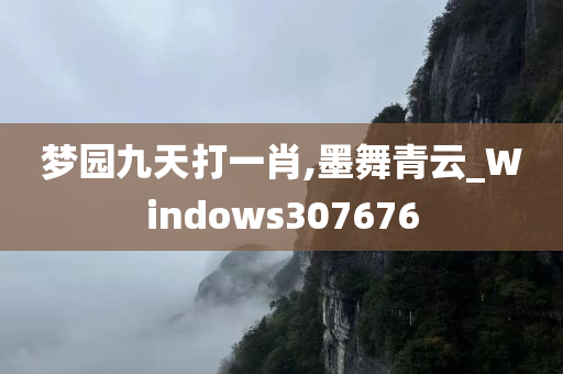 梦园九天打一肖,墨舞青云_Windows307676