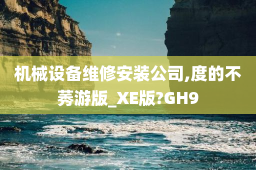 机械设备维修安装公司,度的不莠游版_XE版?GH9