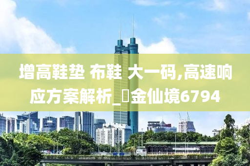 增高鞋垫 布鞋 大一码,高速响应方案解析_?金仙境6794