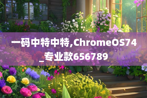 一码中特中特,ChromeOS74_专业款656789