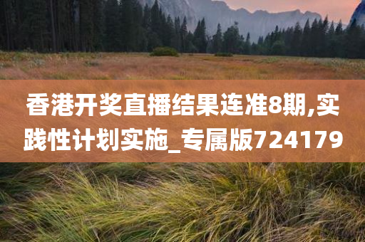 香港开奖直播结果连准8期,实践性计划实施_专属版724179