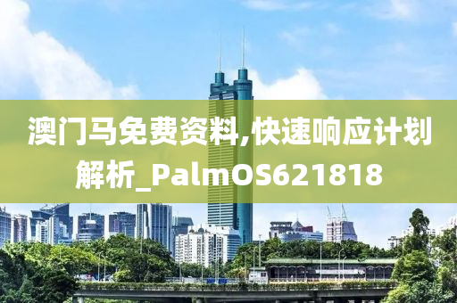 澳门马免费资料,快速响应计划解析_PalmOS621818