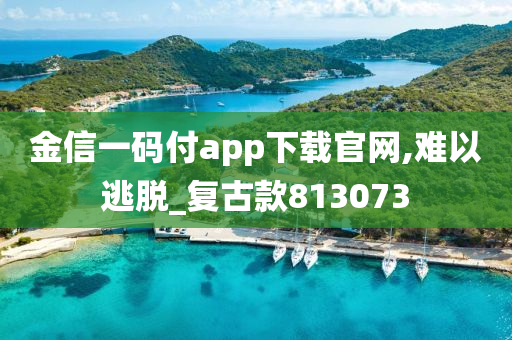 金信一码付app下载官网,难以逃脱_复古款813073