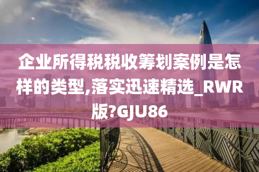 企业所得税税收筹划案例是怎样的类型,落实迅速精选_RWR版?GJU86