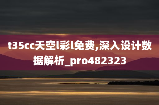 t35cc天空l彩l免费,深入设计数据解析_pro482323