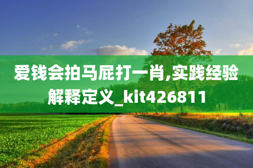 爱钱会拍马屁打一肖,实践经验解释定义_kit426811