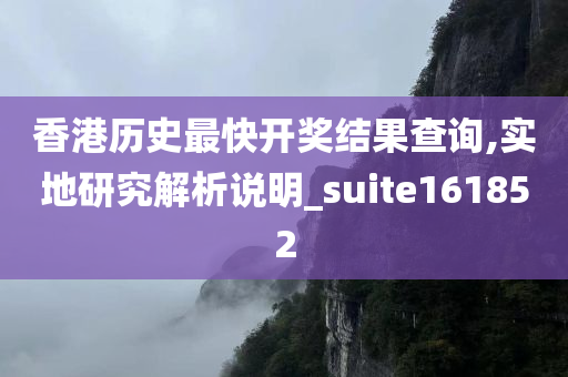 香港历史最快开奖结果查询,实地研究解析说明_suite161852