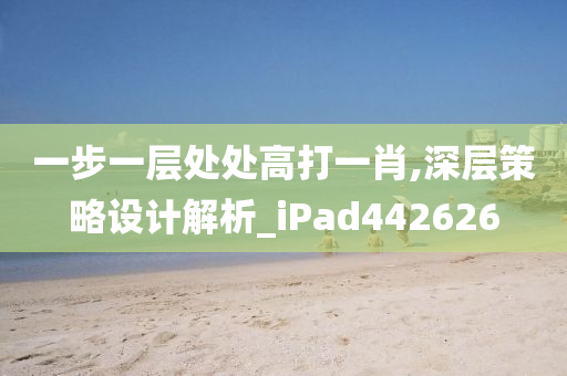 一步一层处处高打一肖,深层策略设计解析_iPad442626