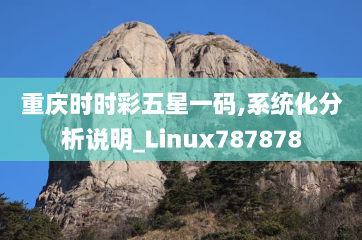 重庆时时彩五星一码,系统化分析说明_Linux787878