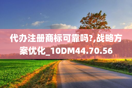 代办注册商标可靠吗?,战略方案优化_10DM44.70.56