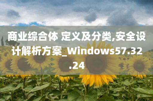 商业综合体 定义及分类,安全设计解析方案_Windows57.32.24