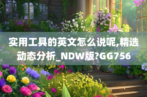 实用工具的英文怎么说呢,精选动态分析_NDW版?GG756