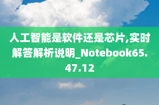 人工智能是软件还是芯片,实时解答解析说明_Notebook65.47.12