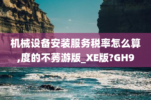 机械设备安装服务税率怎么算,度的不莠游版_XE版?GH9