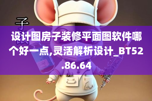 设计图房子装修平面图软件哪个好一点,灵活解析设计_BT52.86.64