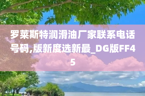 罗莱斯特润滑油厂家联系电话号码,版新度选新最_DG版FF45