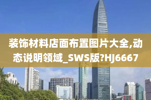 装饰材料店面布置图片大全,动态说明领域_SWS版?HJ6667