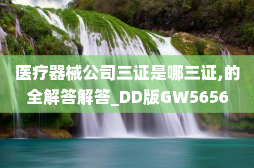 医疗器械公司三证是哪三证,的全解答解答_DD版GW5656