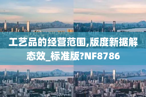 工艺品的经营范围,版度新据解态效_标准版?NF8786